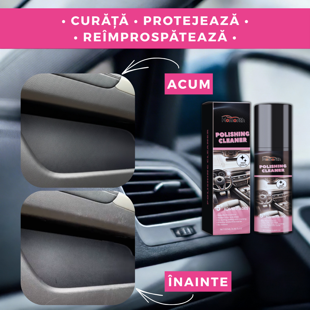 Spray Detailing Profesional - Curățare & Strălucire Instant