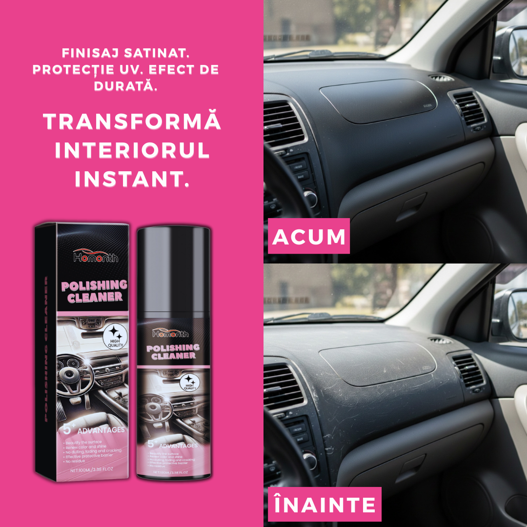 Spray Detailing Profesional - Curățare & Strălucire Instant