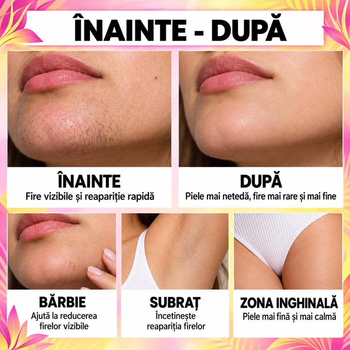 Ulei anti-creștere a firelor de păr – mai puține fire nedorite, mai puține zone iritate, piele fină mai mult timp